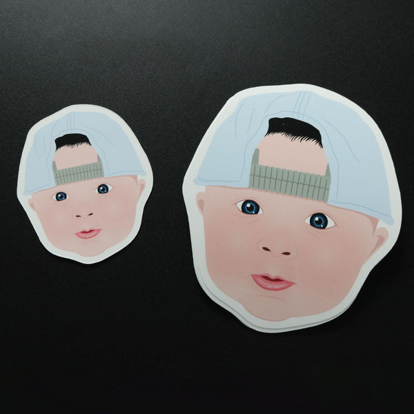 Custom Baby Face Stickers