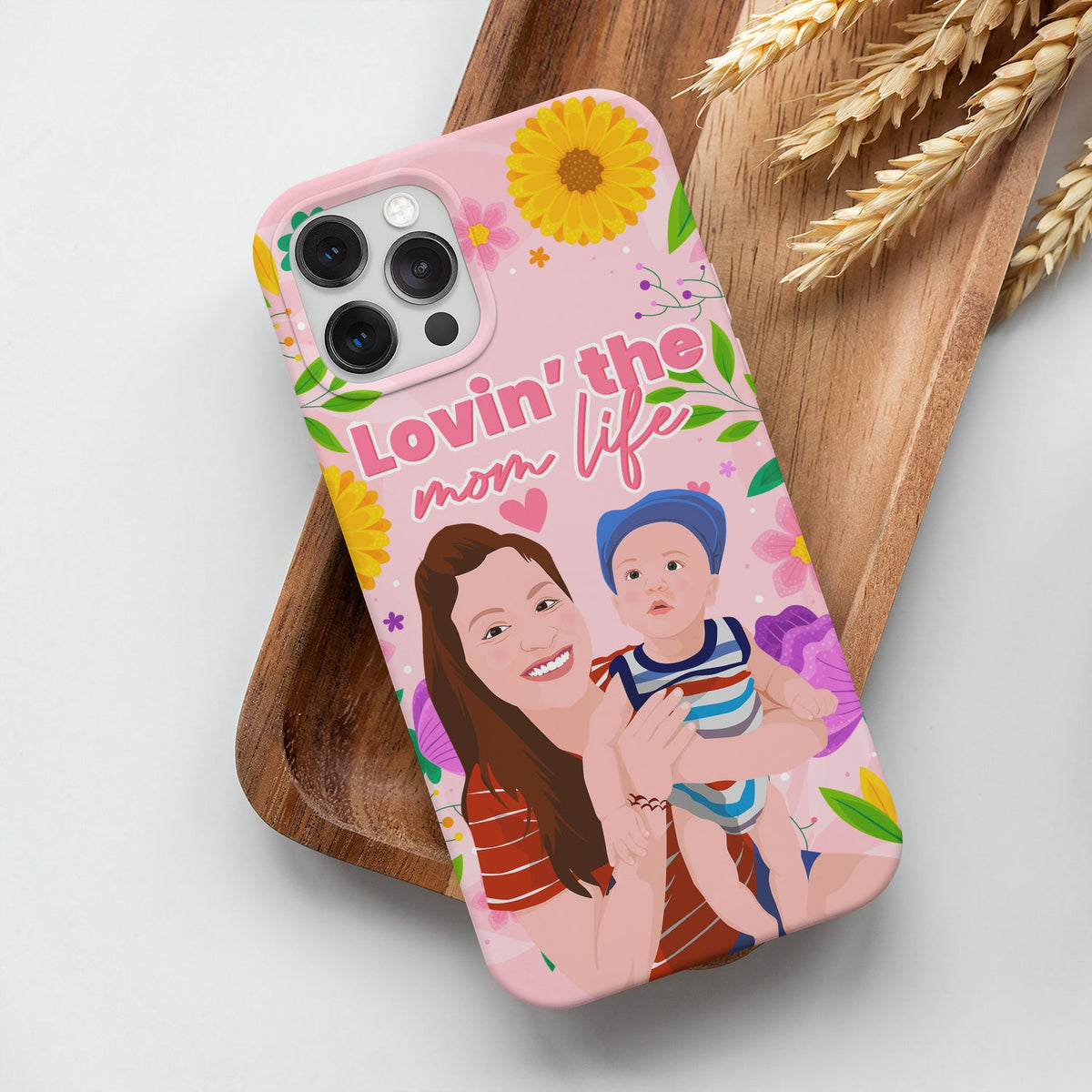 Mom Life Phone Case Personalized