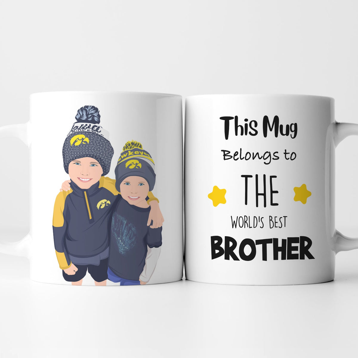 Worlds Best Brother Mug Personalized