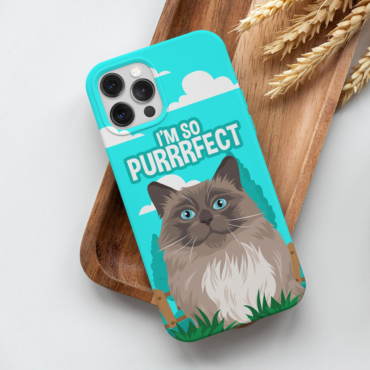 Purrfect Phone case Personalized