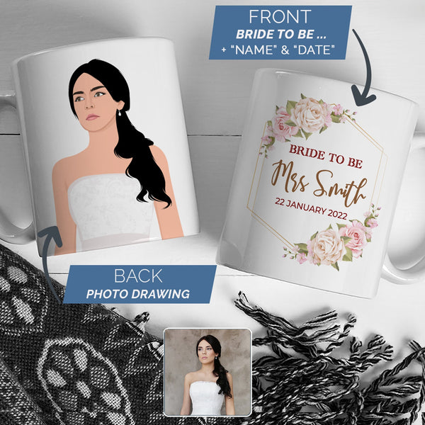 Bride to be Coffee Mug Personalized