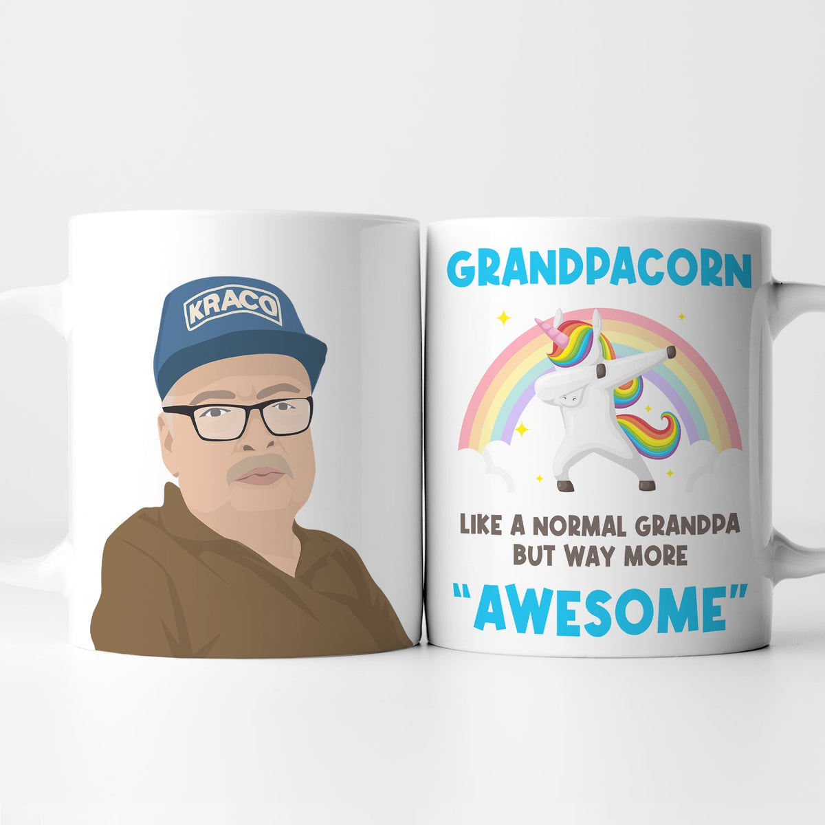 Personalized Grandpacorn Mug