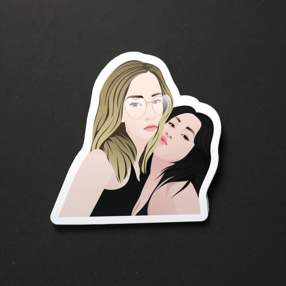 Custom Best Friend Stickers