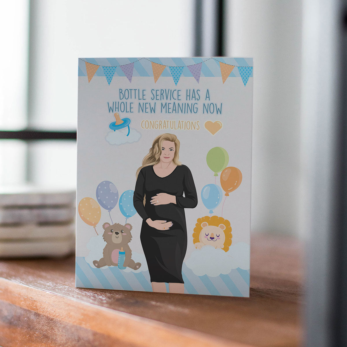 Personalized Baby Shower Card