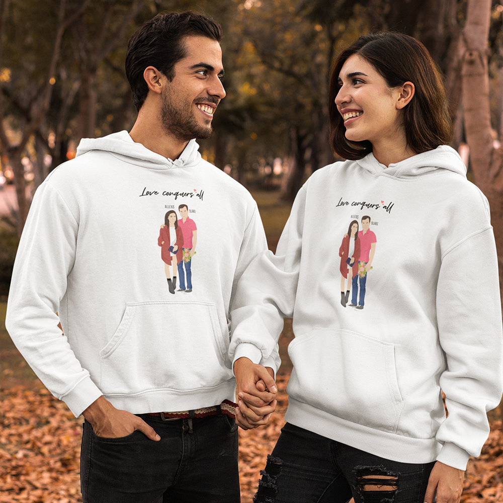 Custom Drawn Family Hoodie