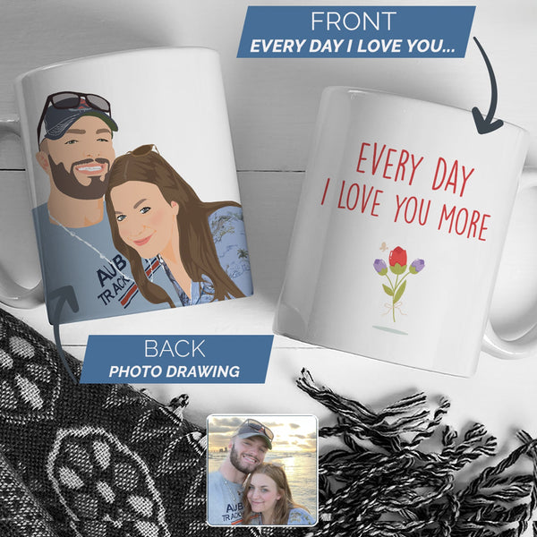 I Love You More Mug Personalized