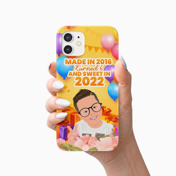 Birthday Year Phone Case Personalized