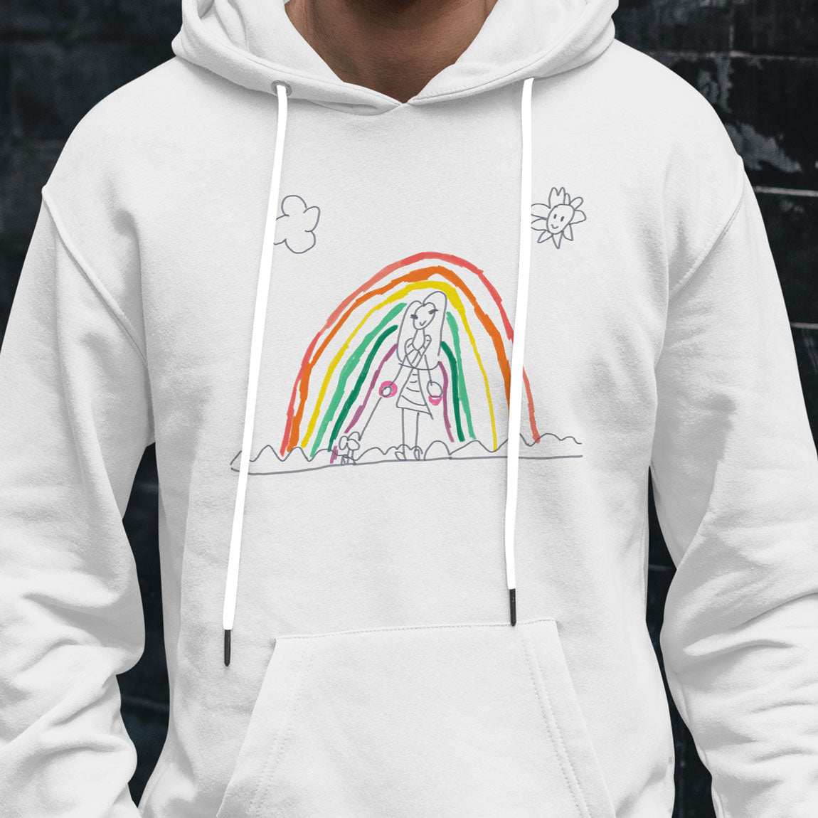 Custom Child Drawing Hoodie