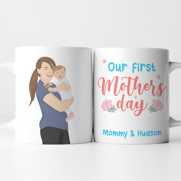 Personalized First Mothers Day Mug