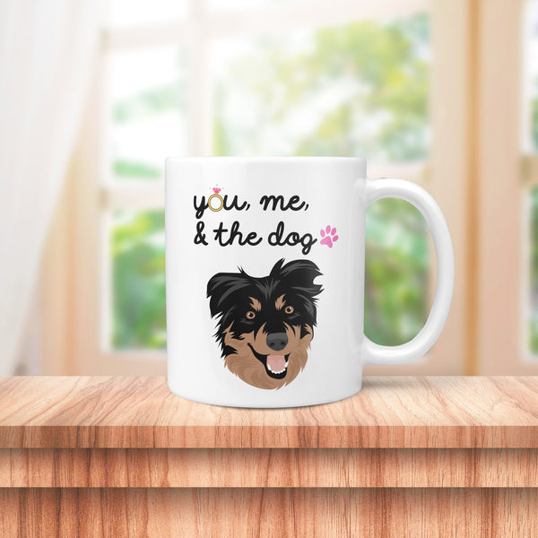 Custom Dog Wedding Mug