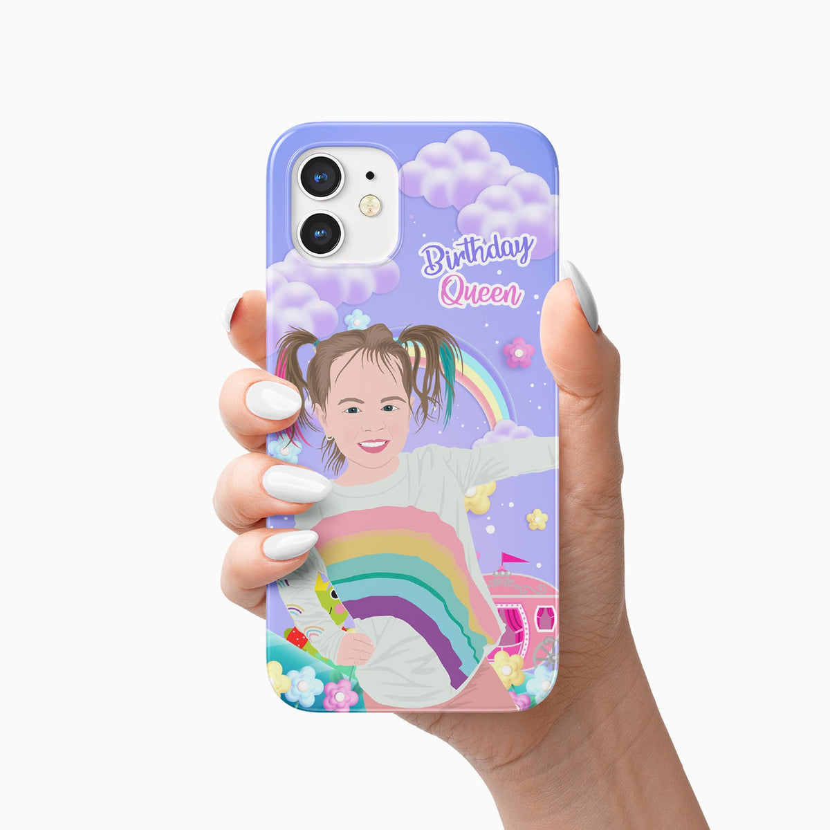 Birthday Queen Phone Case Personalized