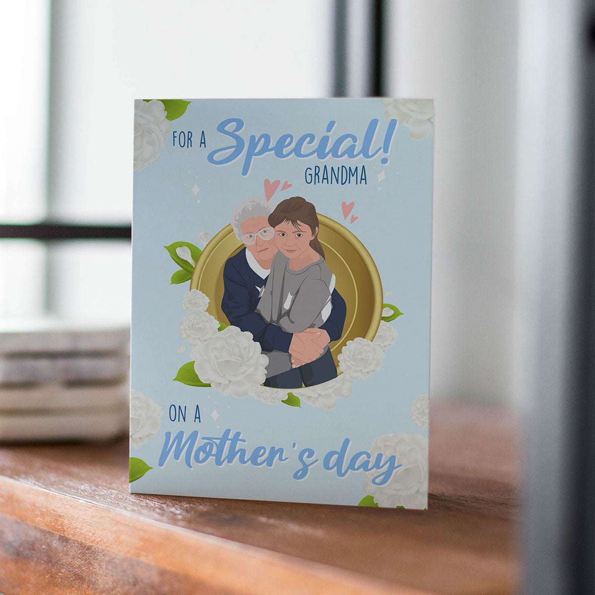 Personalized Grand Mothers Day Card