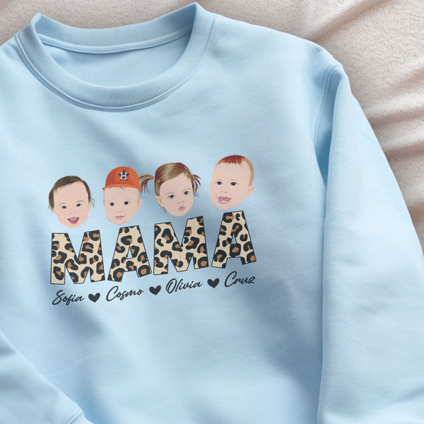 Custom Mama & Kids Sweatshirt