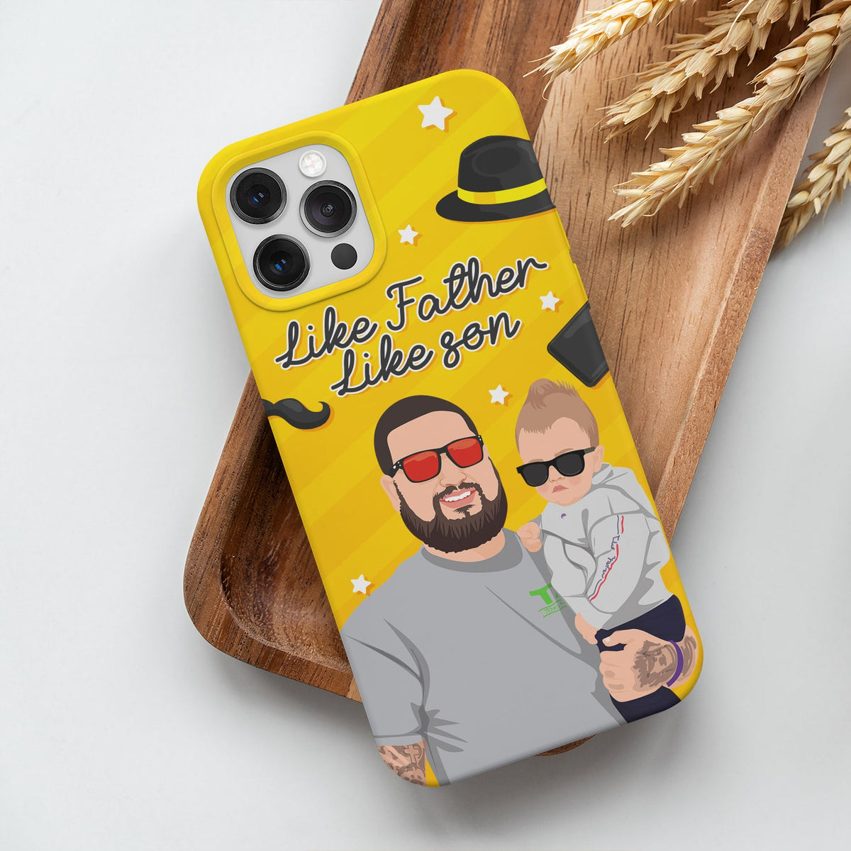 Life Father Like Son Phone case Personalized