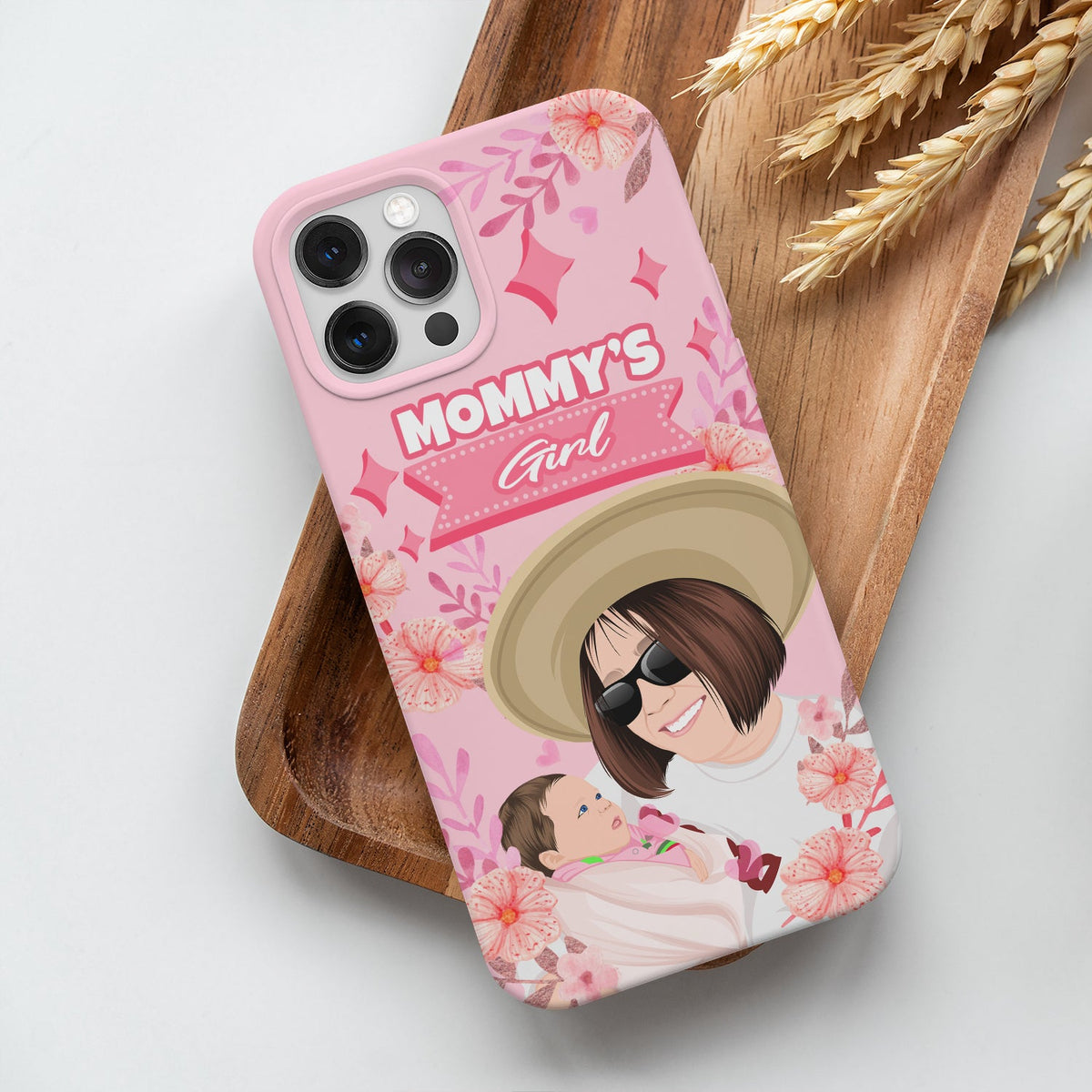 Mommys Girl Phone Case Personalized