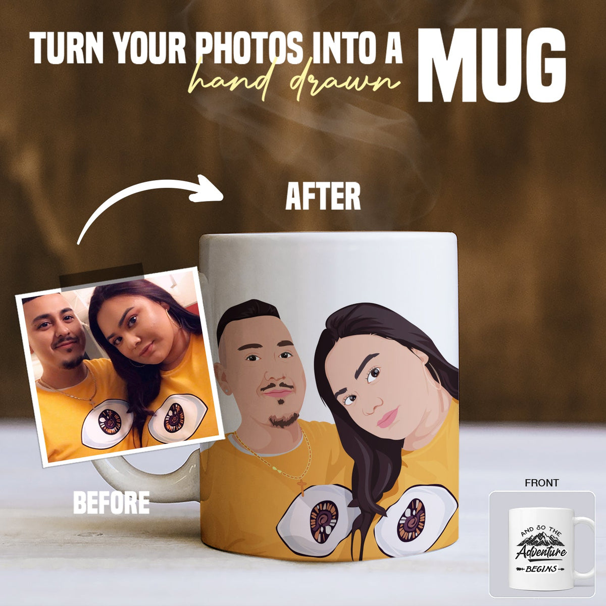 Custom Couples Mug