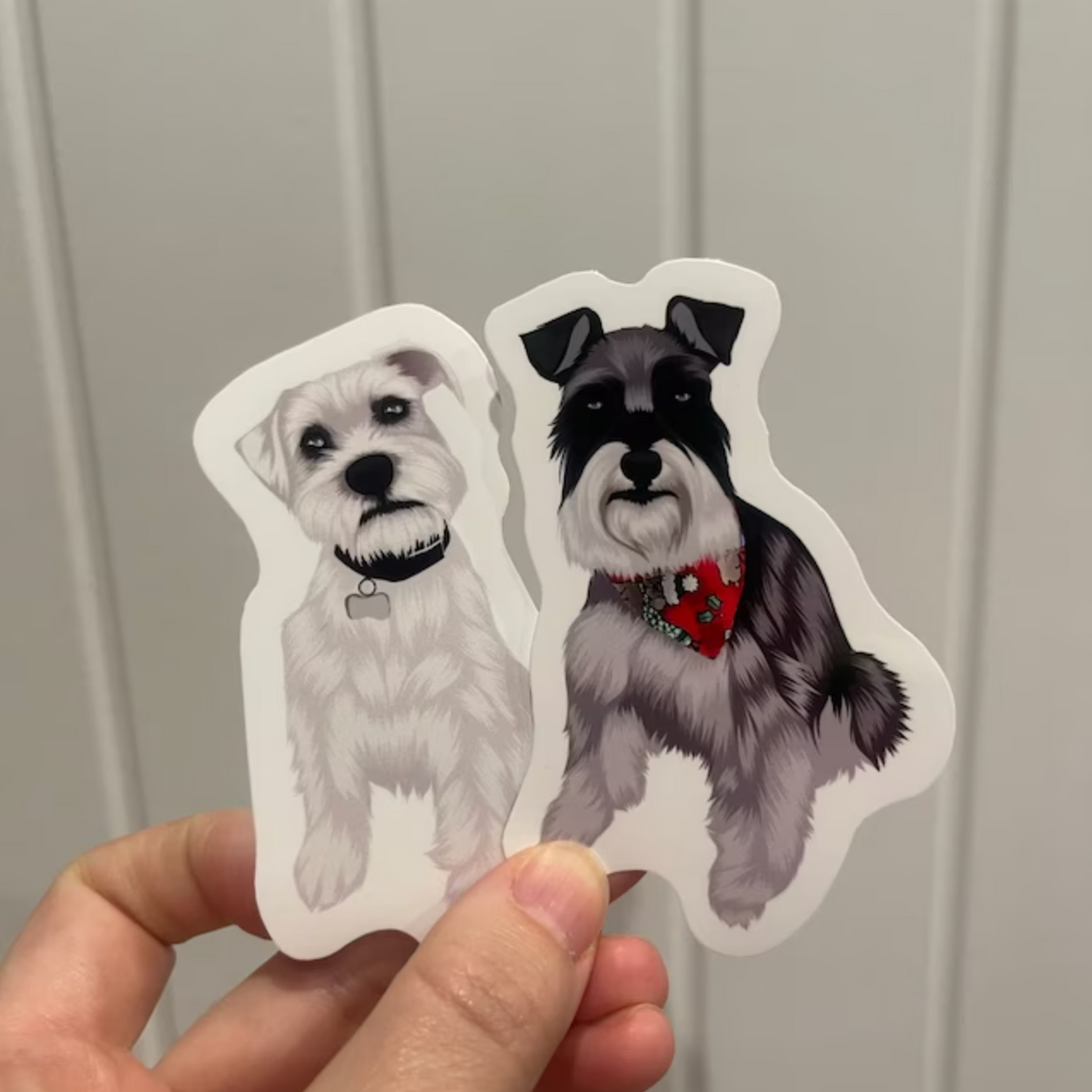 Custom Pet Portrait Stickers