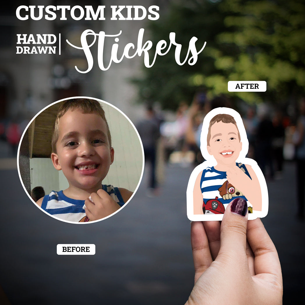 Custom Kids Stickers