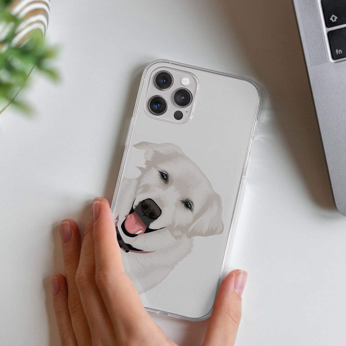 Custom Pet Peekaboo Clear Case