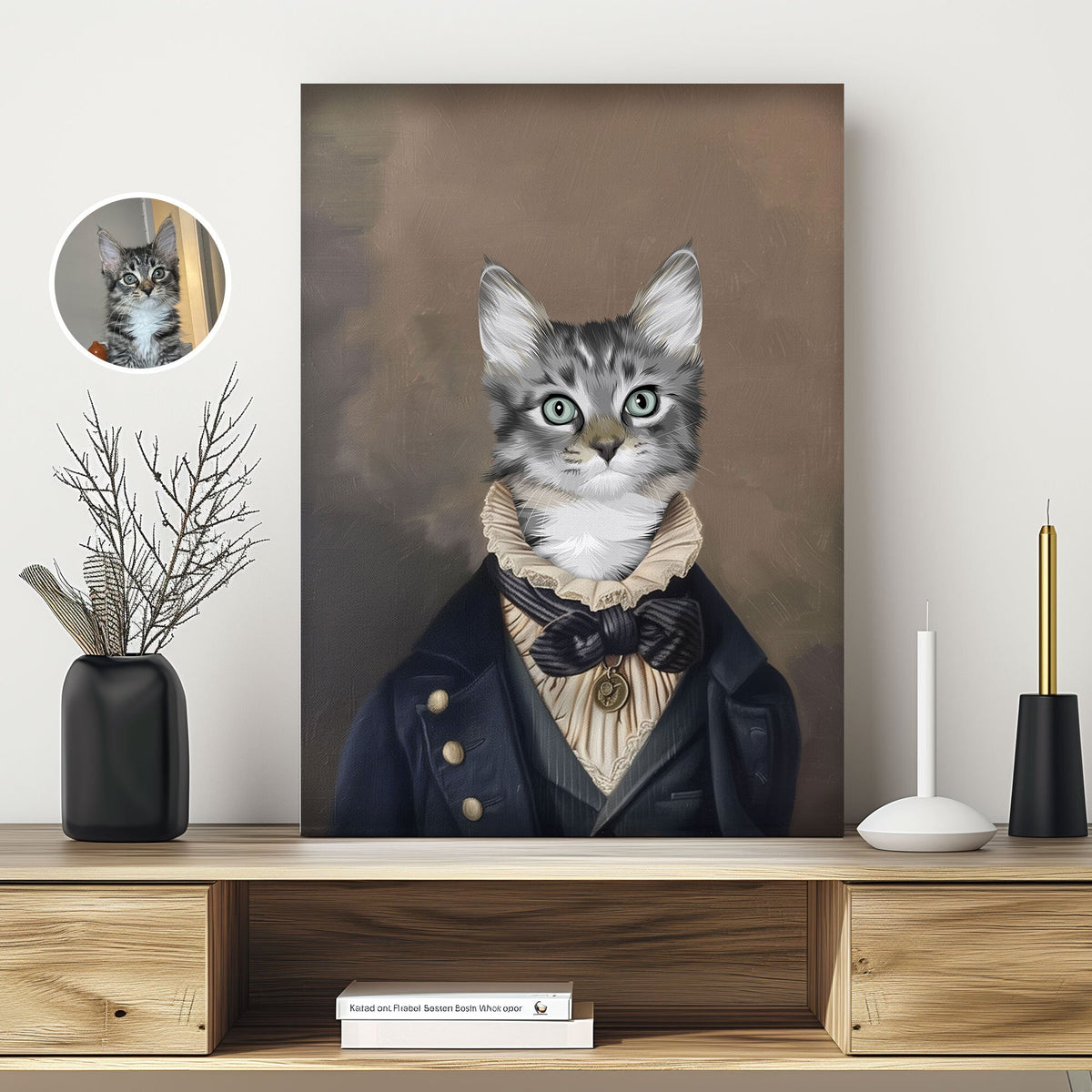 Custom Royal Pet Canvas - The Aristocrat