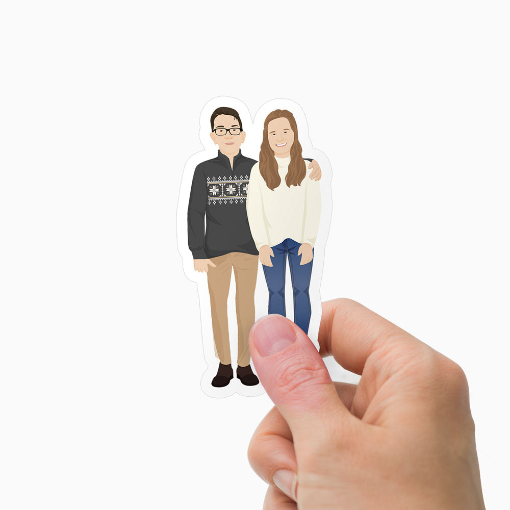 Custom Portrait Stickers