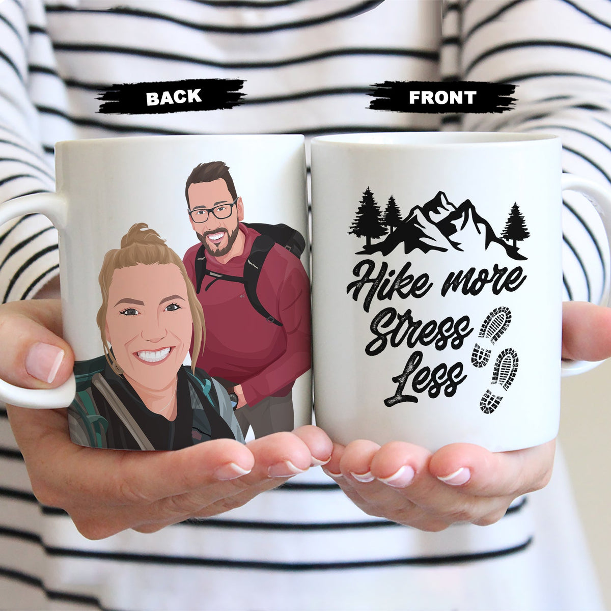 Personalized Hiking Mug