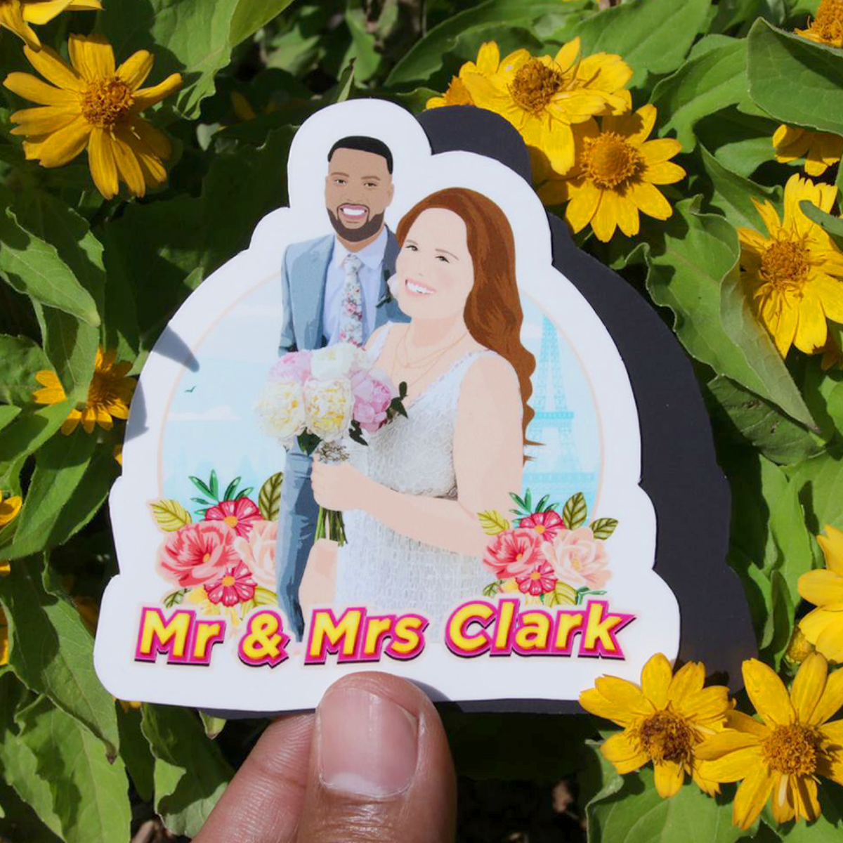 Custom Couples Fridge Magnets