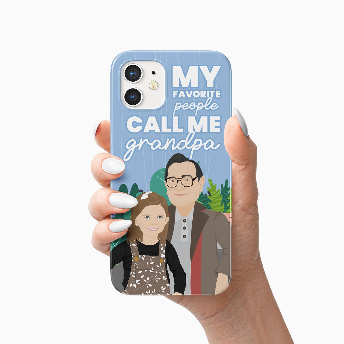 My Favorite People Call Me Grandpa Phone Case Personalized