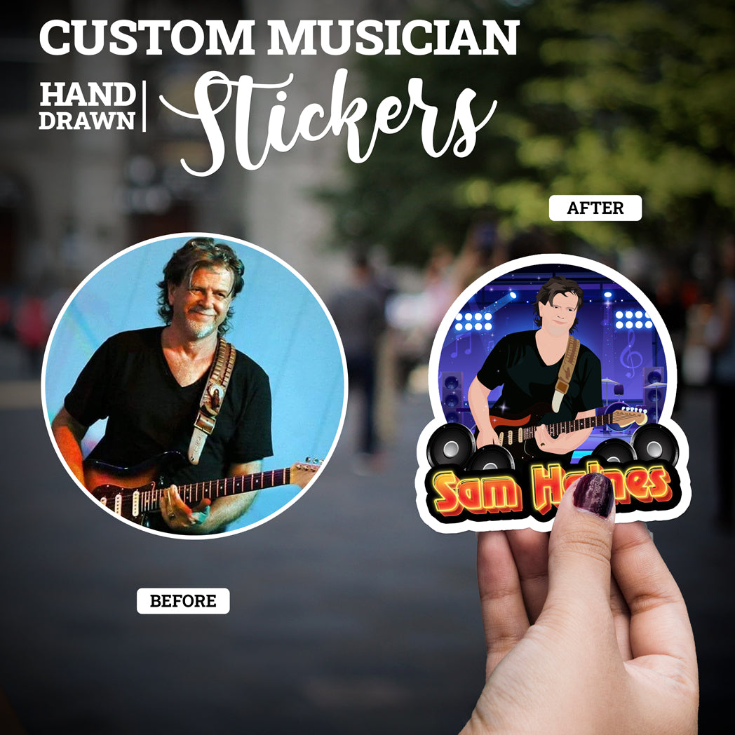 Custom Musician Stickers