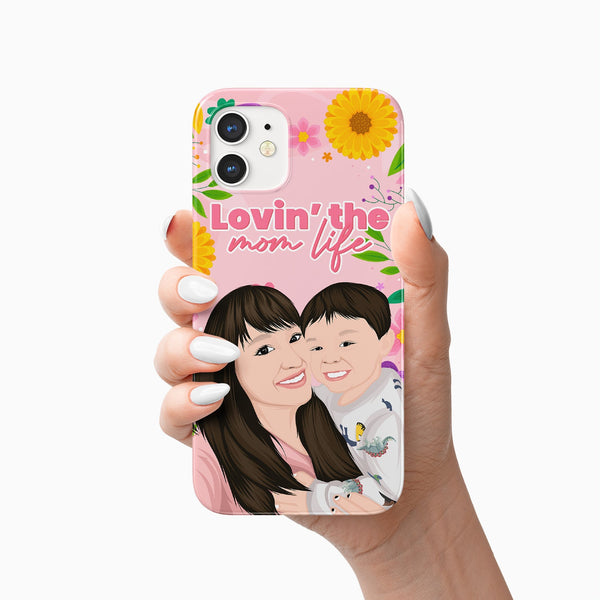 Mom Life Phone Case Personalized