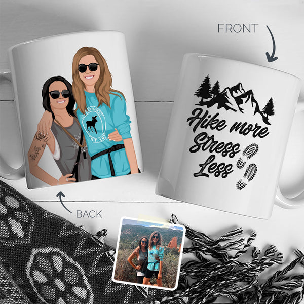 Personalized Hiking Mug