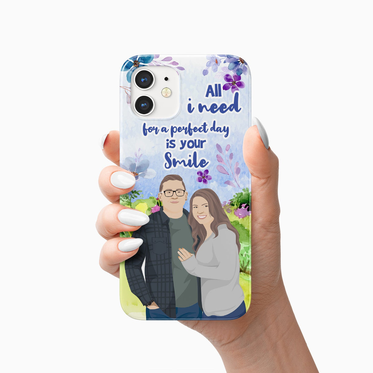 I Need Your Smile Phone Case Personalized