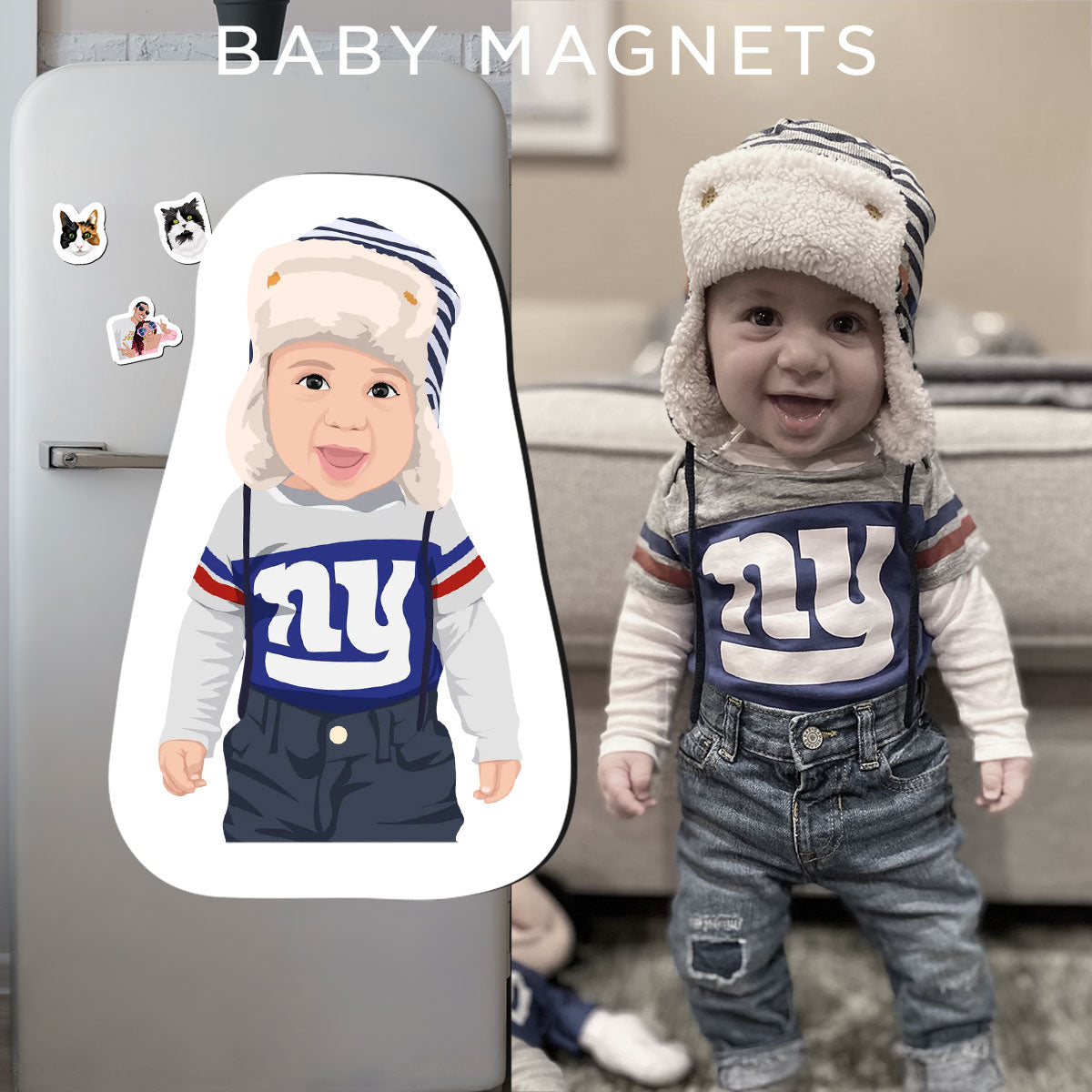 Baby Photo Fridge Magnets