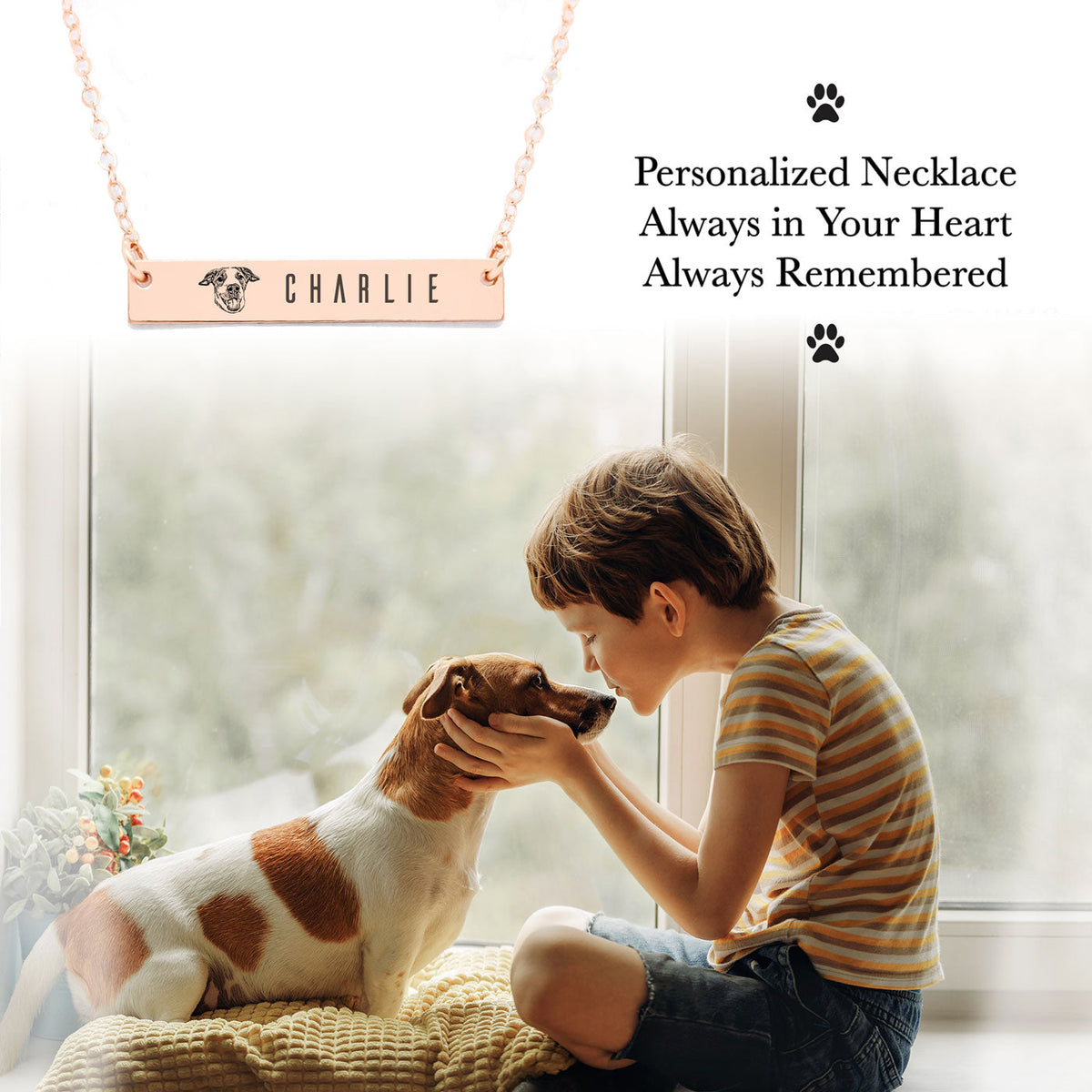 Personalized Pet Necklace Gift