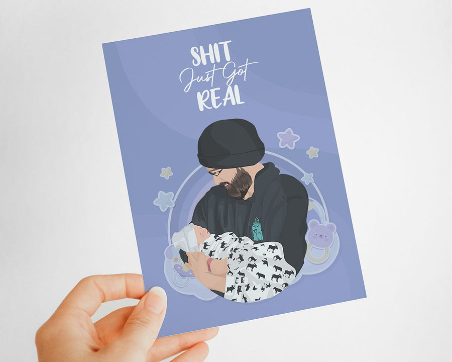 Personalized New Baby Card