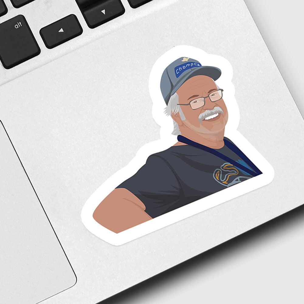 Custom Grandpa Photo Stickers