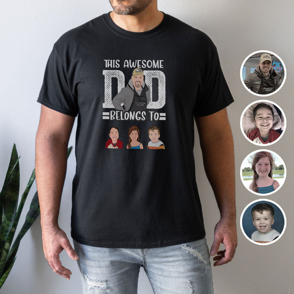 Personalized Dad Shirt