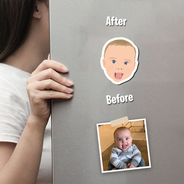 Baby Photo Fridge Magnets