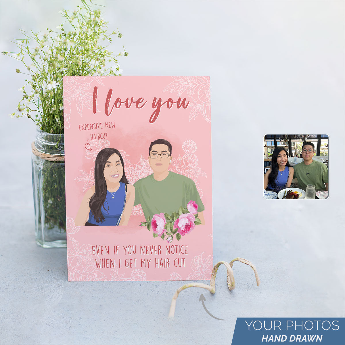 Personalized Anniversary Card