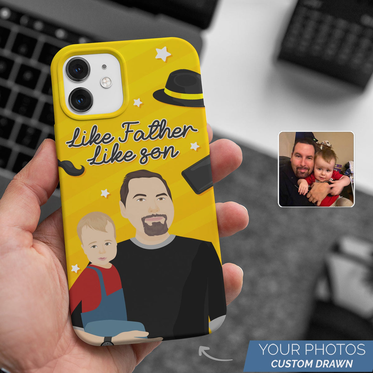 Life Father Like Son Phone case Personalized