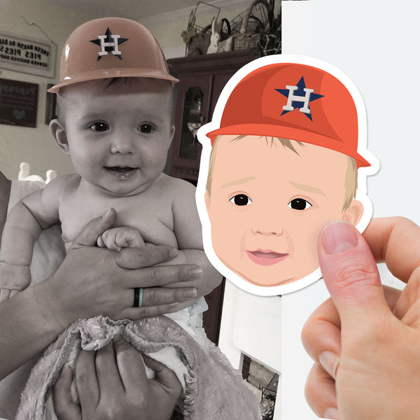 Custom Baby Face Stickers