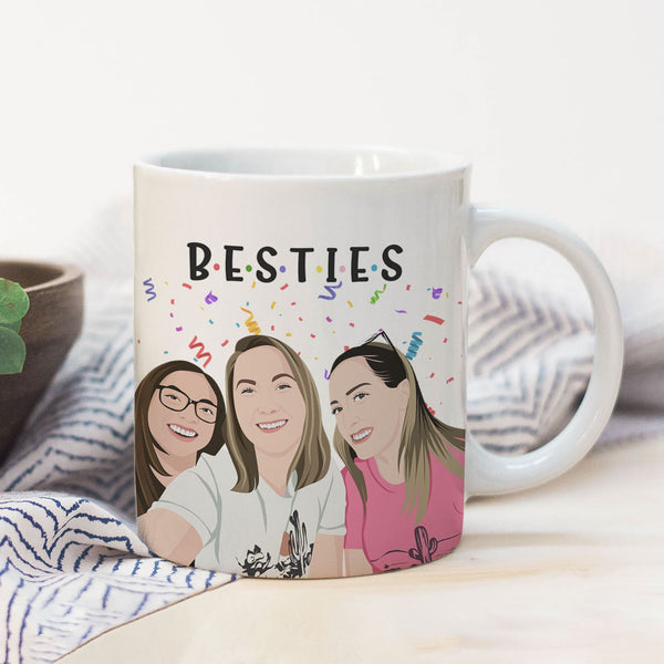 Custom Besties Mug