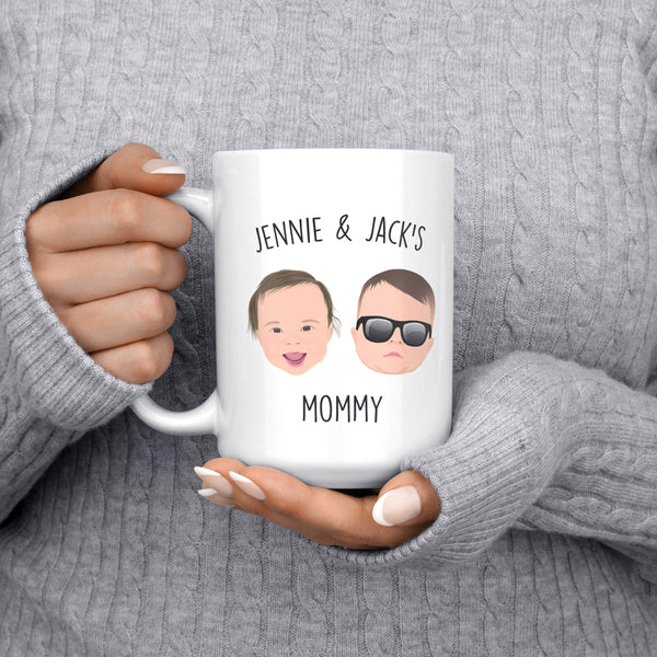 Custom Multiple Children Mug