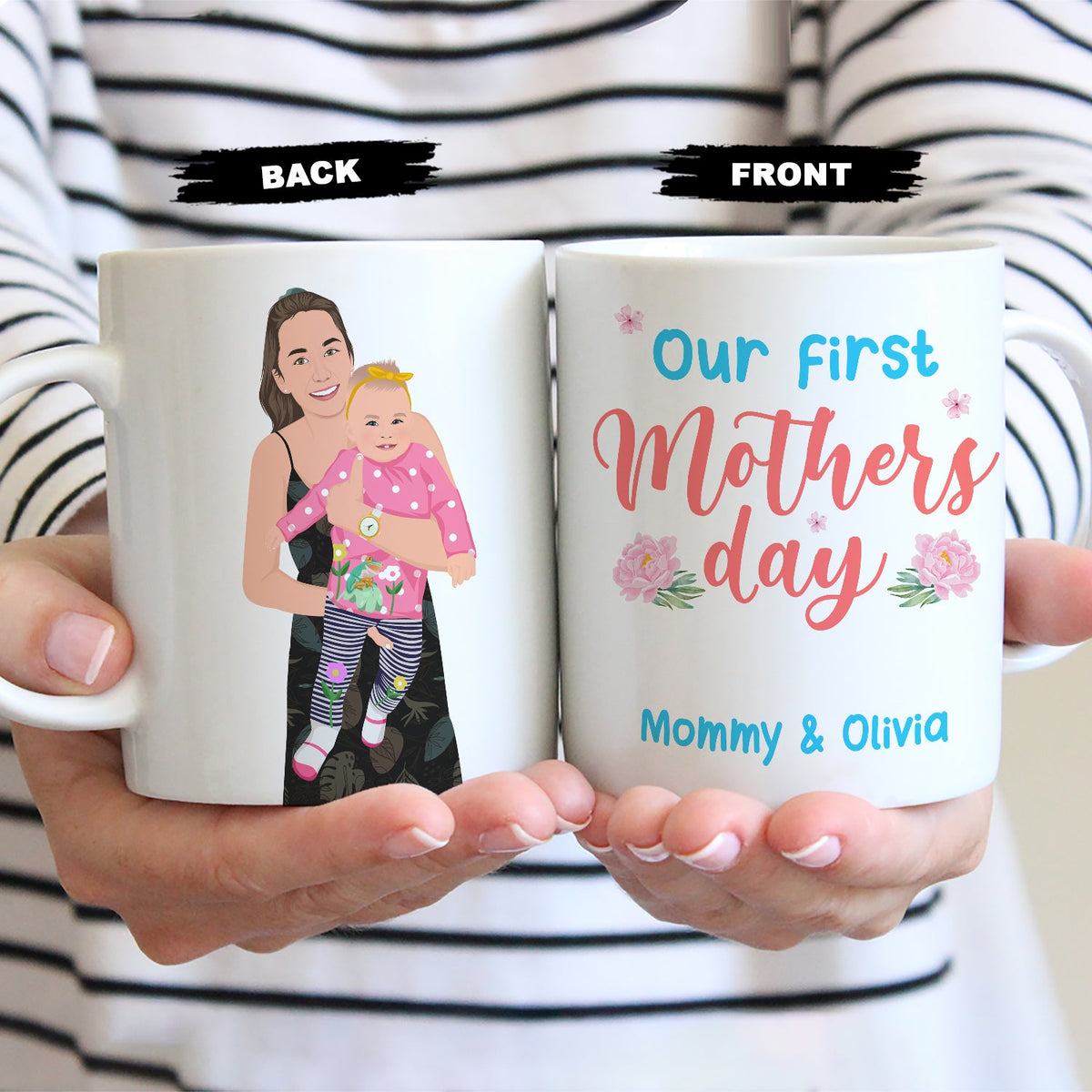 Personalized First Mothers Day Mug