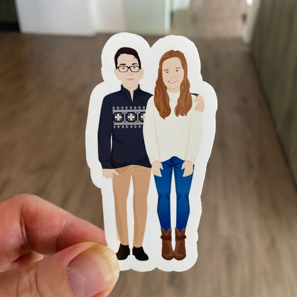 Custom Portrait Stickers