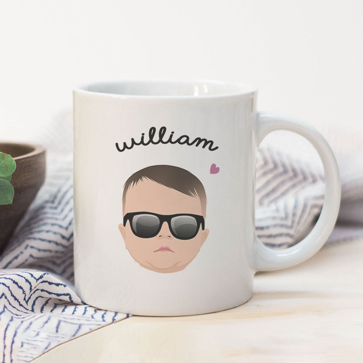 Custom Mug with Kids Face