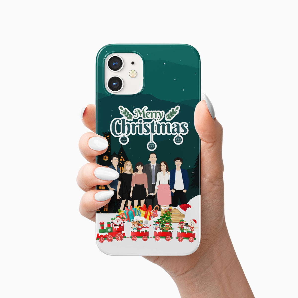 Merry Christmas Phone Case Personalized