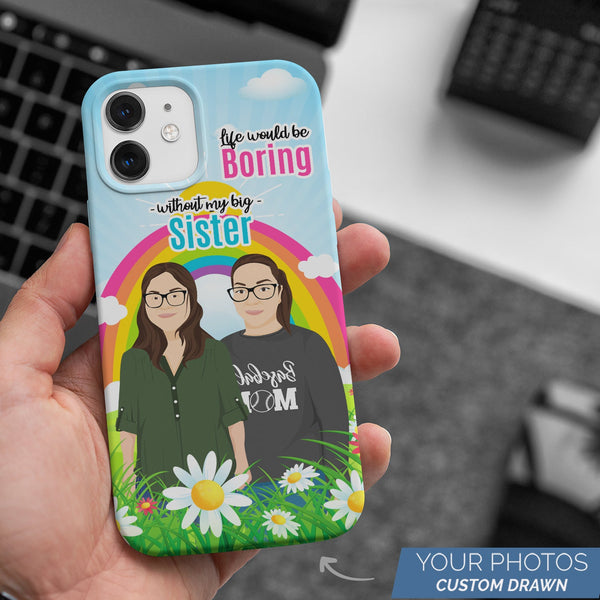 Big Sister Phone Case Personalized