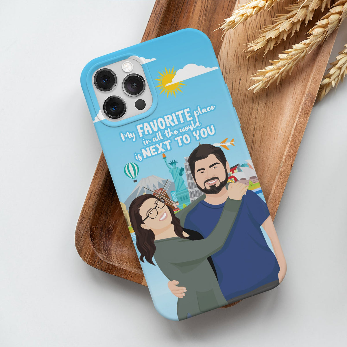 My Favorite Place is Next to You Phone Case Personalized