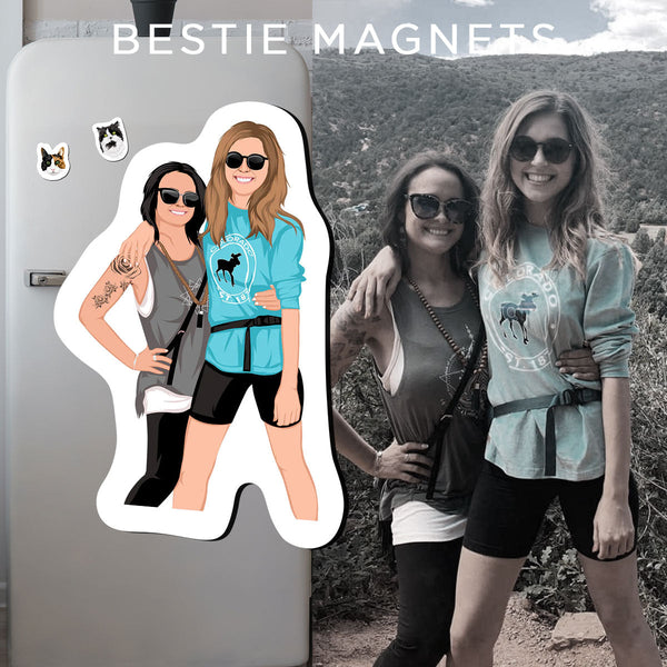 Custom Best Friend Magnets